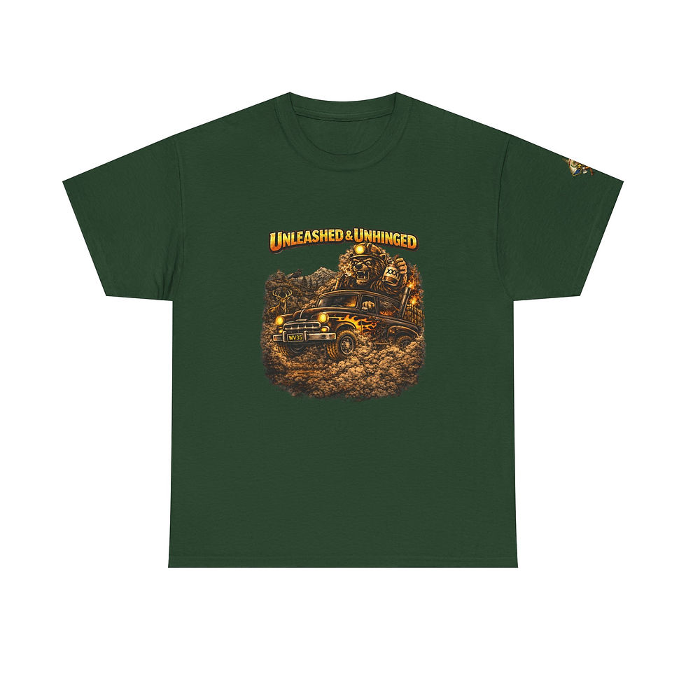 Thumbnail: Unleashed & Unhinged Truck Graphic Tee
