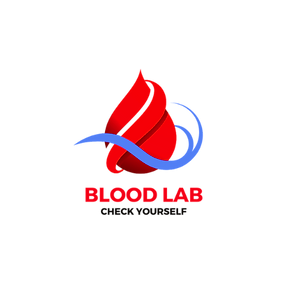 Logo of the App,drop of blood, red