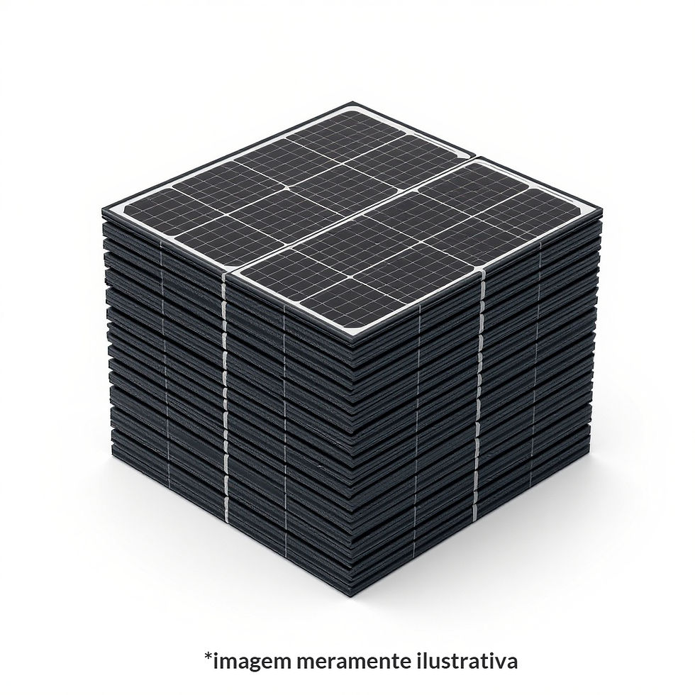 Miniatura: Kit Energia Solar 1000kWh/mês - 8.3kWp On-Grid 15 Painéis 220V DIY