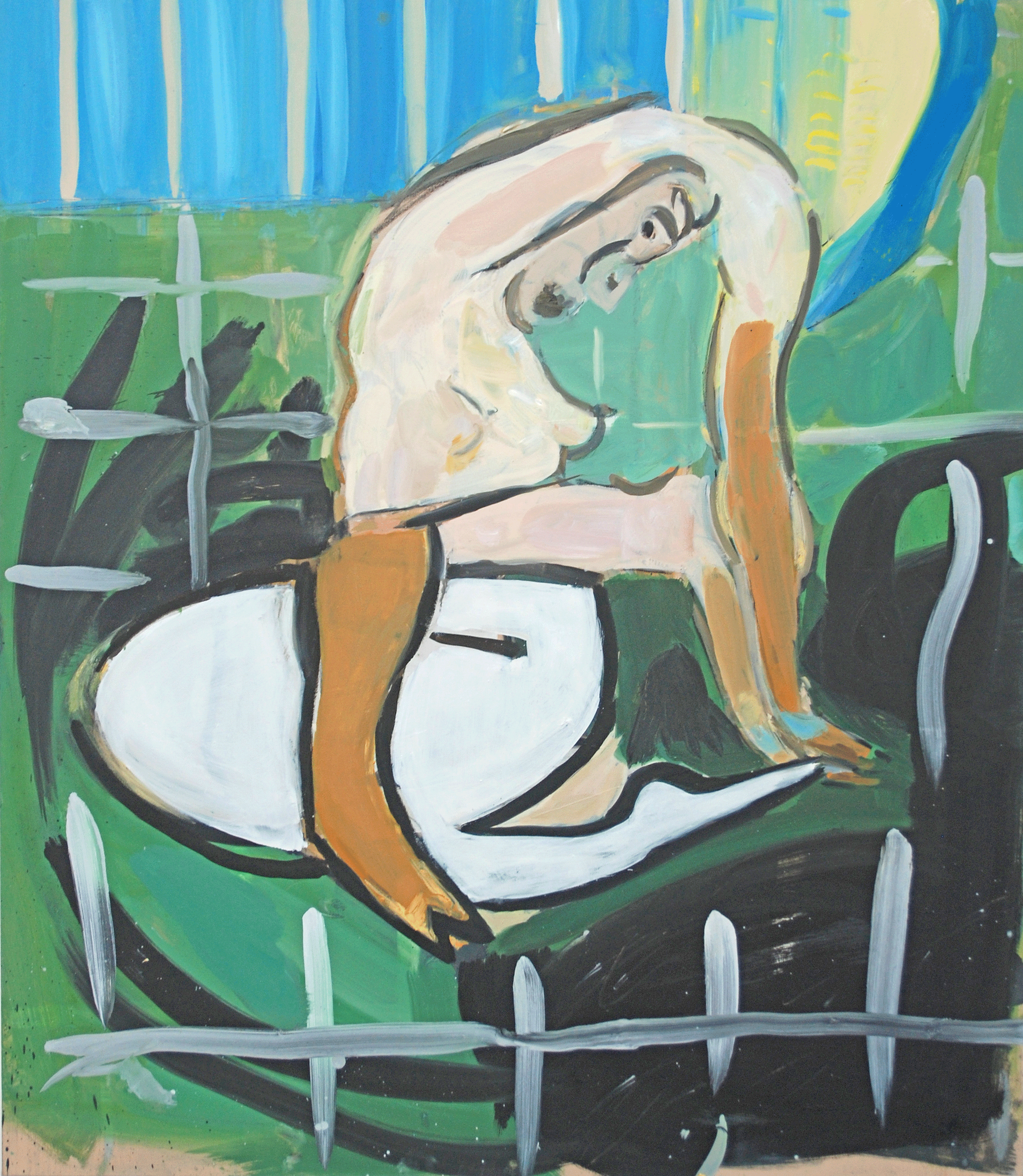 The cutting mat, 150 x 130 cm, 2010
