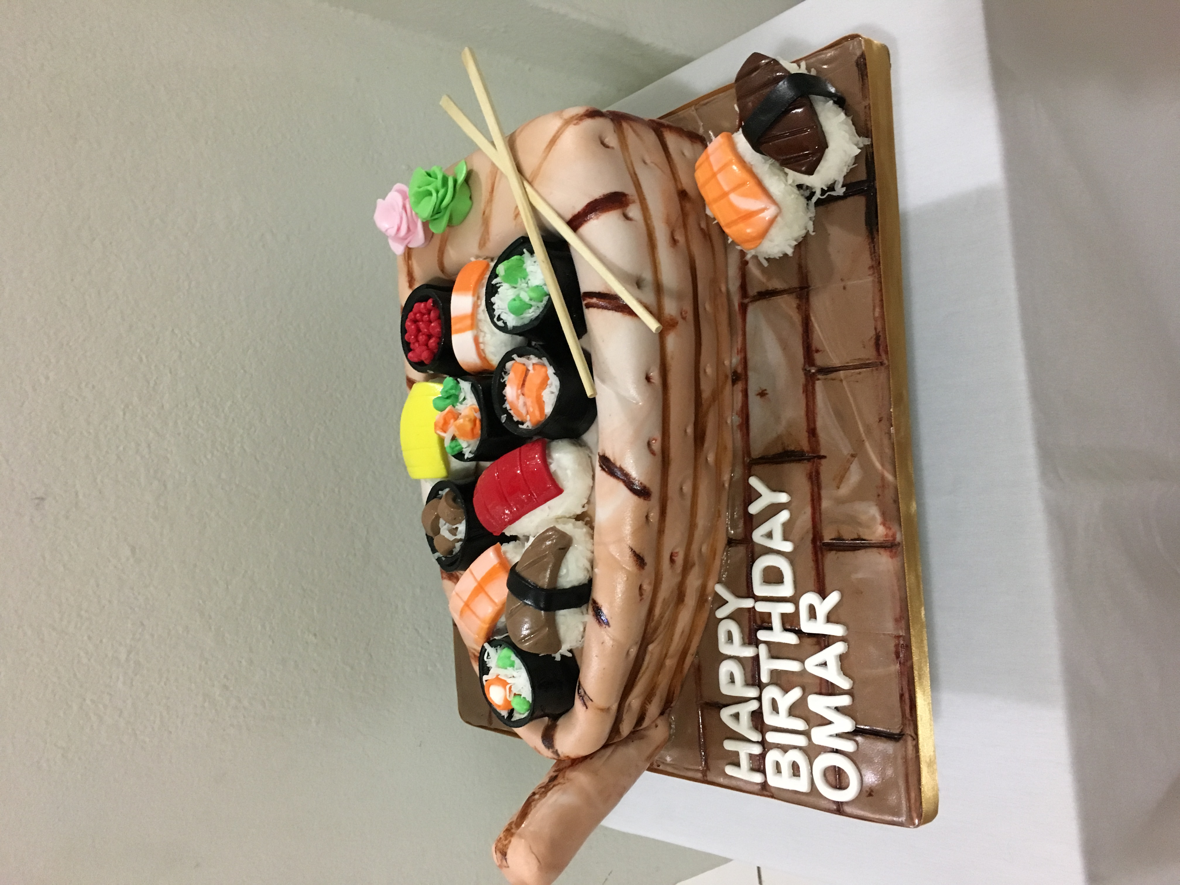 Sushi Boat Cake And Many Other Fine Lookin Cakes Sushi Cake Sushi Wine Recipes