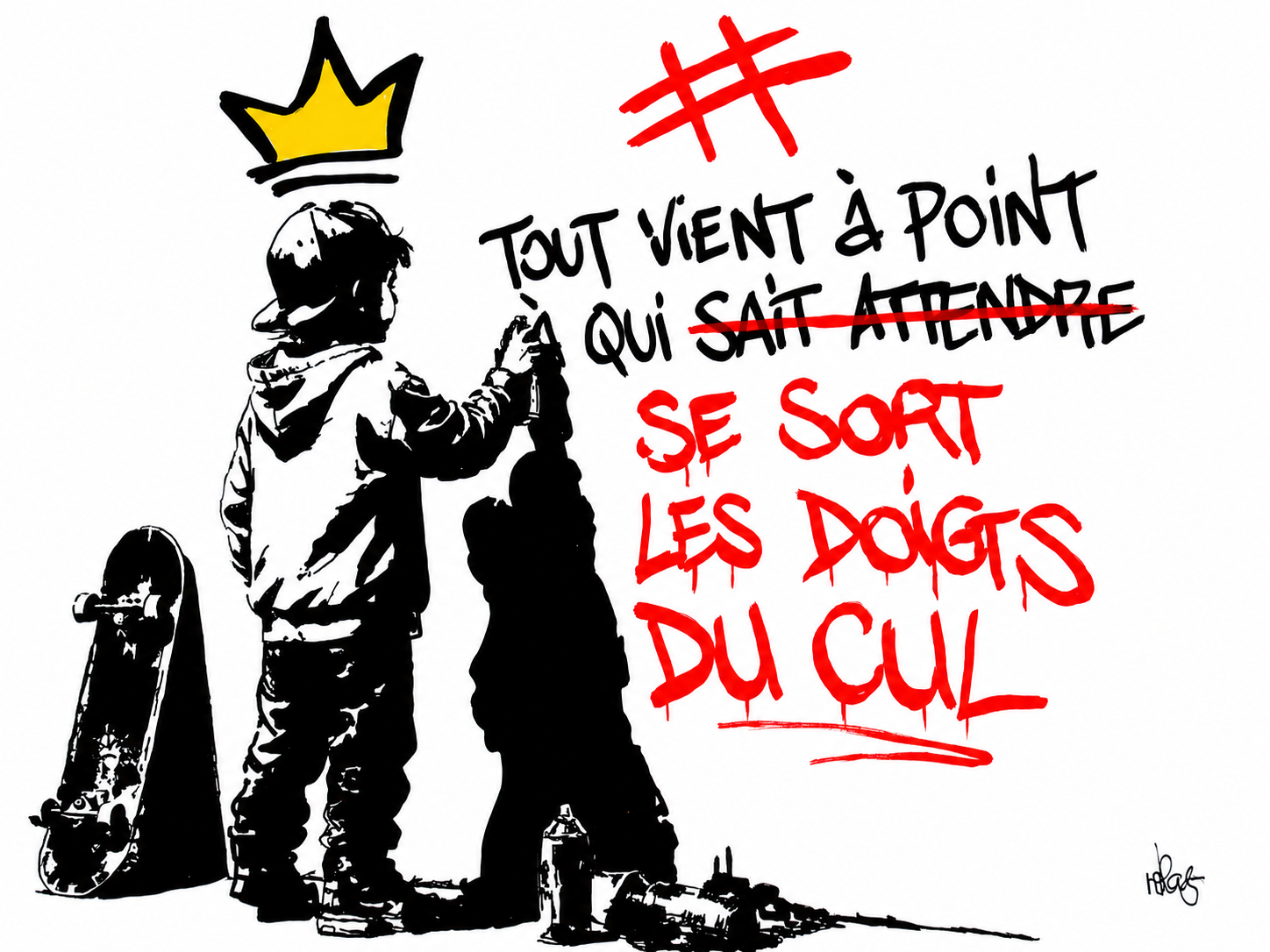 IMPRESSION REPRODUCTION NUMEROTEE TOUT VIENT A POINT
