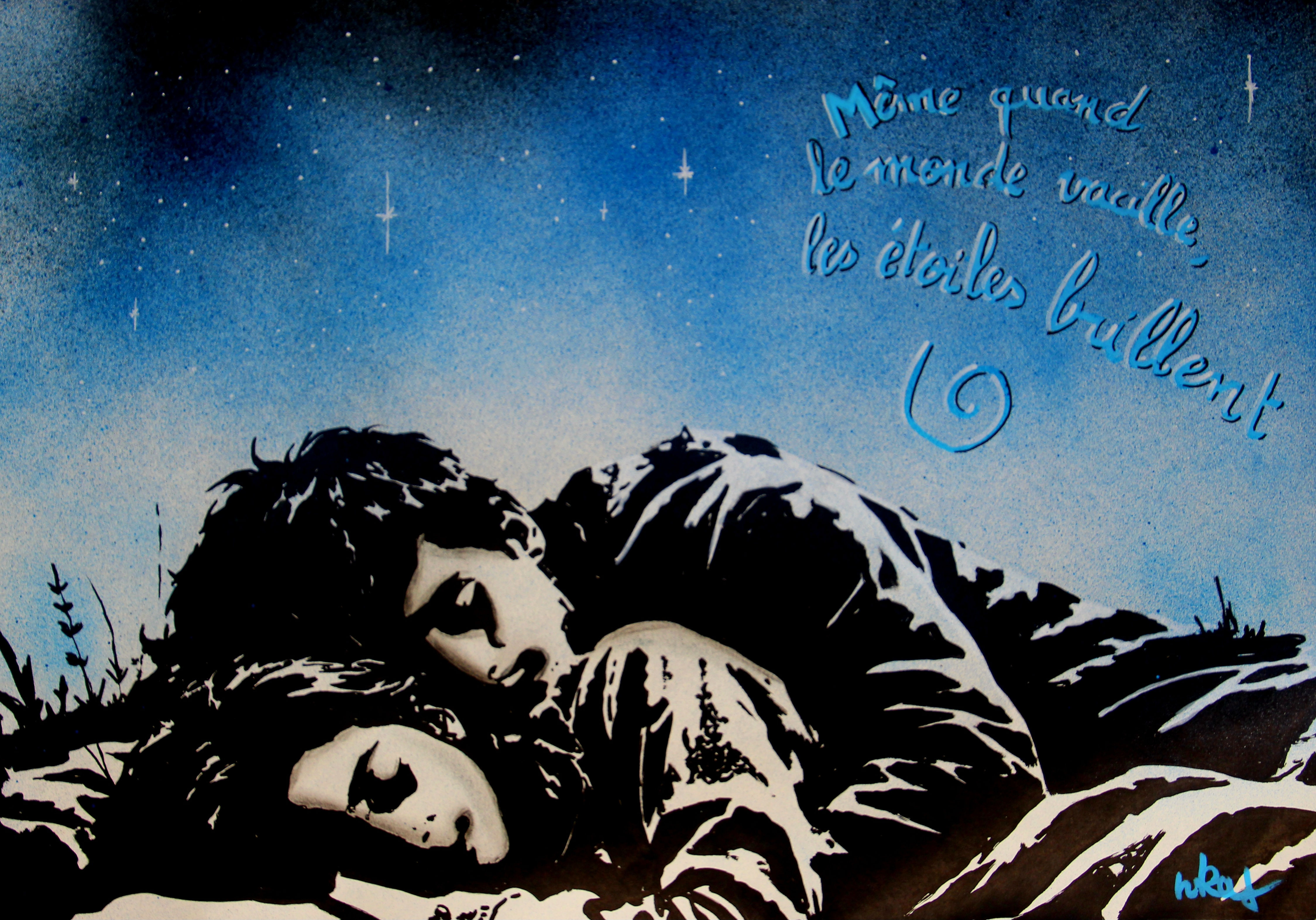 IMPRESSION REPRODUCTION NUMEROTEE DE ETOILES