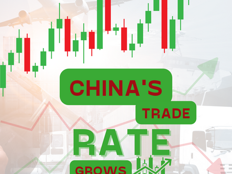 Wartość chińskiego handlu rośnie/ Chinese trade rate grows