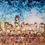 Thumbnail: "Dance to the Music - Austin" Oil on Canvas - 36" x 48" by Ken Bonner