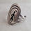 Thumbnail: Sterling Silver Hopi Overlay Cuff with Cutout Figure by Allen Kee, Kenneth Begay