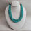 Thumbnail: 1970's Ten Strand Kingman Turquoise Stone Necklace