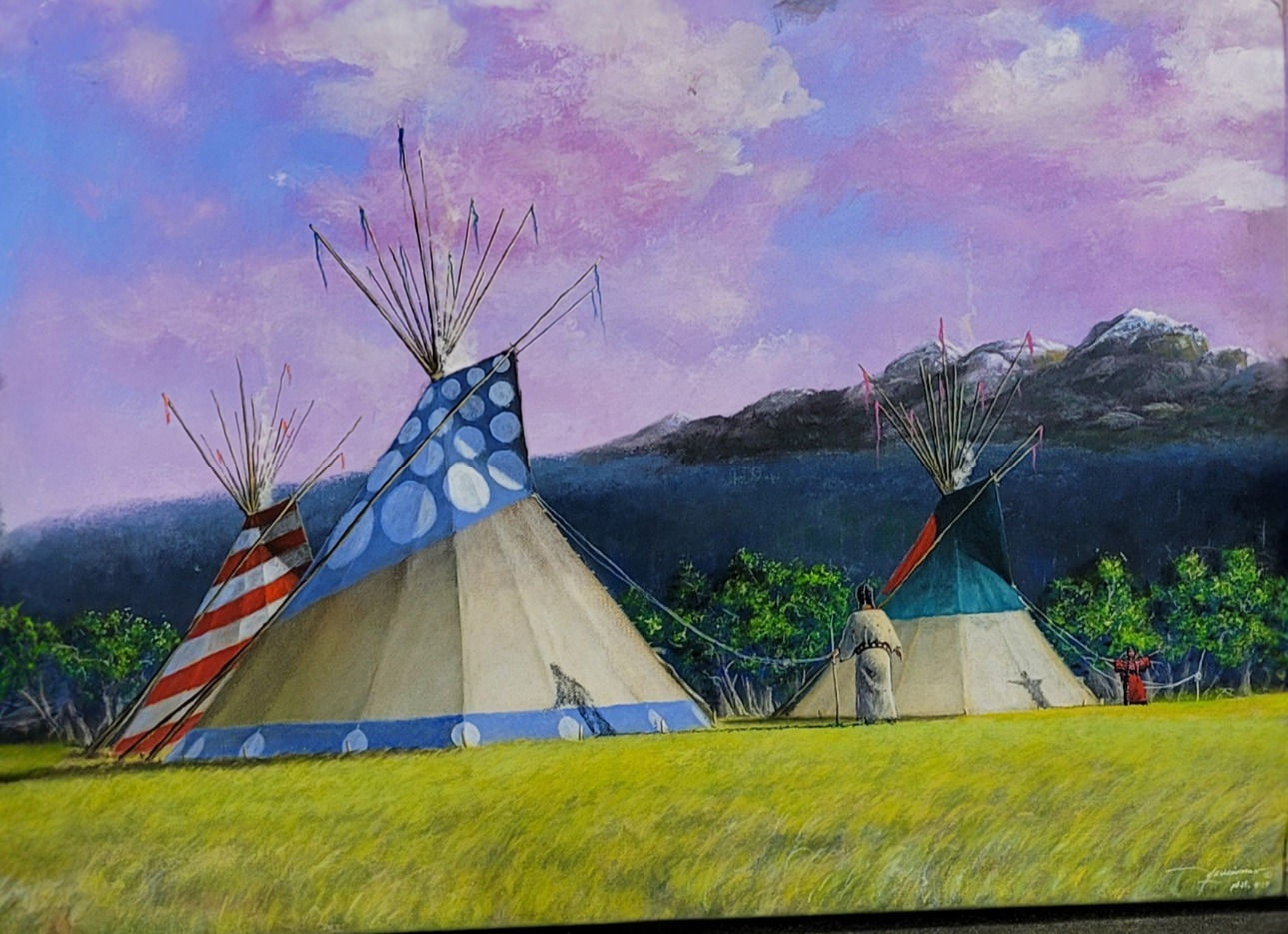 "Early Spring" by Yellowman, Navajo