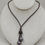 Thumbnail: Cultured Freshwater Pearl Necklace on Brown Leather by US Pearl Co.