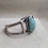 Thumbnail: Vintage Child's Size Morenci Turquoise Cuff
