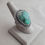 Thumbnail: High Grade Demele Turquoise Sterling Silver Ring by Teddy Draper