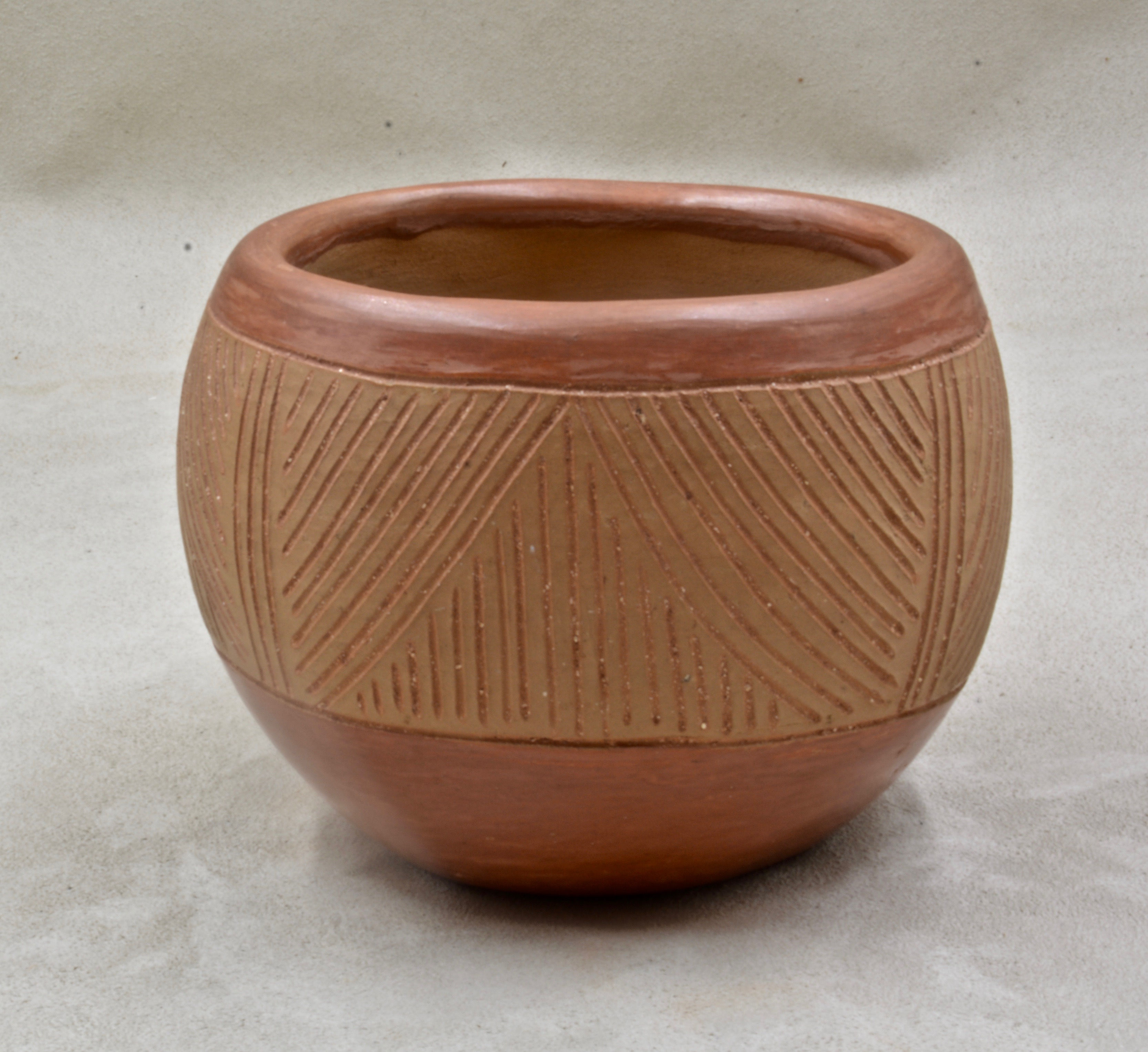San Juan Pueblo Pot by Tomisita Montoya, 1966