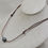 Thumbnail: Cultured Freshwater Peacock Pearls by Brown Leather