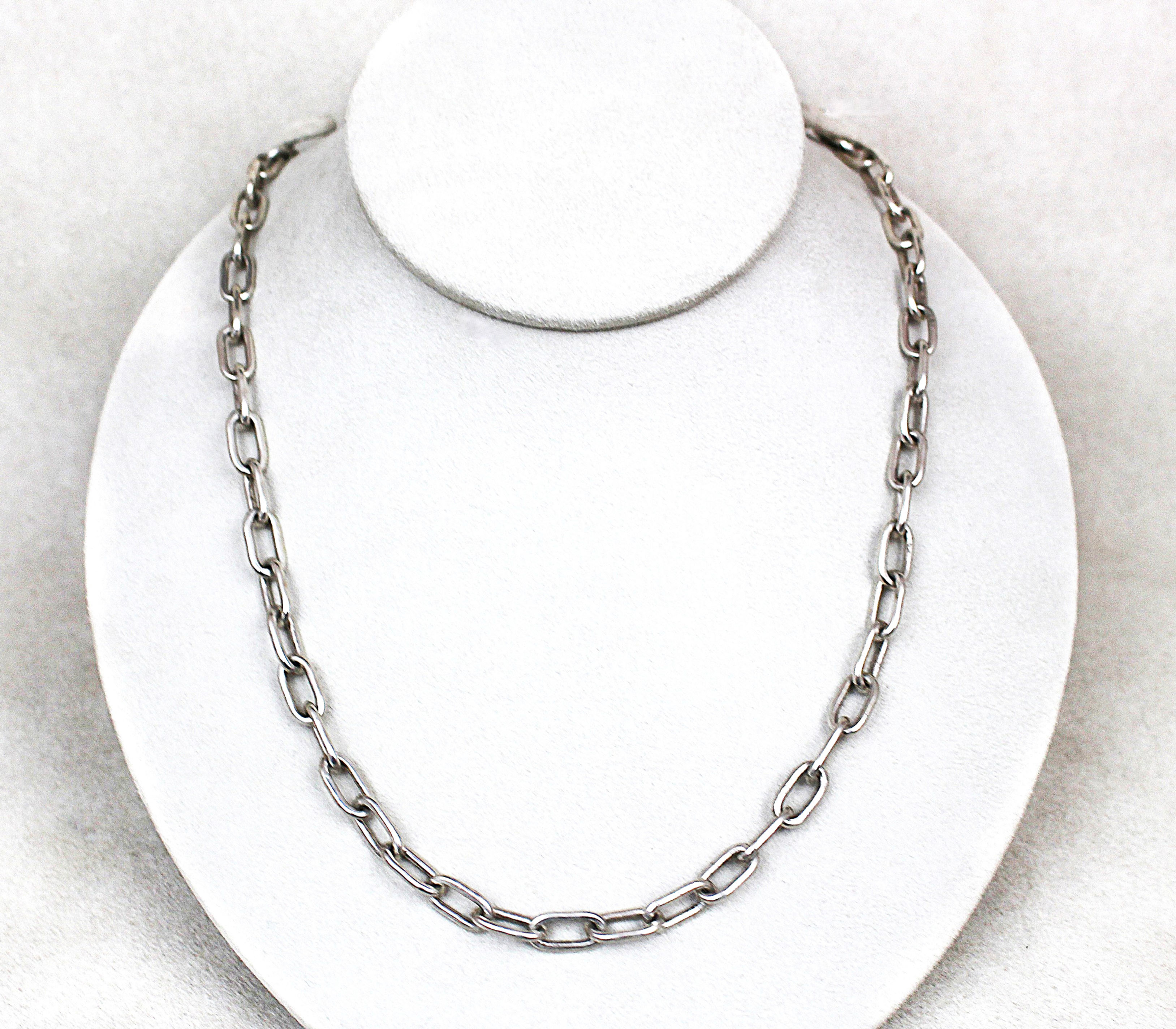 Handmade Link Chain Necklace by John Rippel