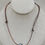 Thumbnail: Cultured Freshwater Peacock Pearls by Brown Leather