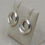 Thumbnail: Sterling Silver Intro to Infinity Earrings by Charles Sherman