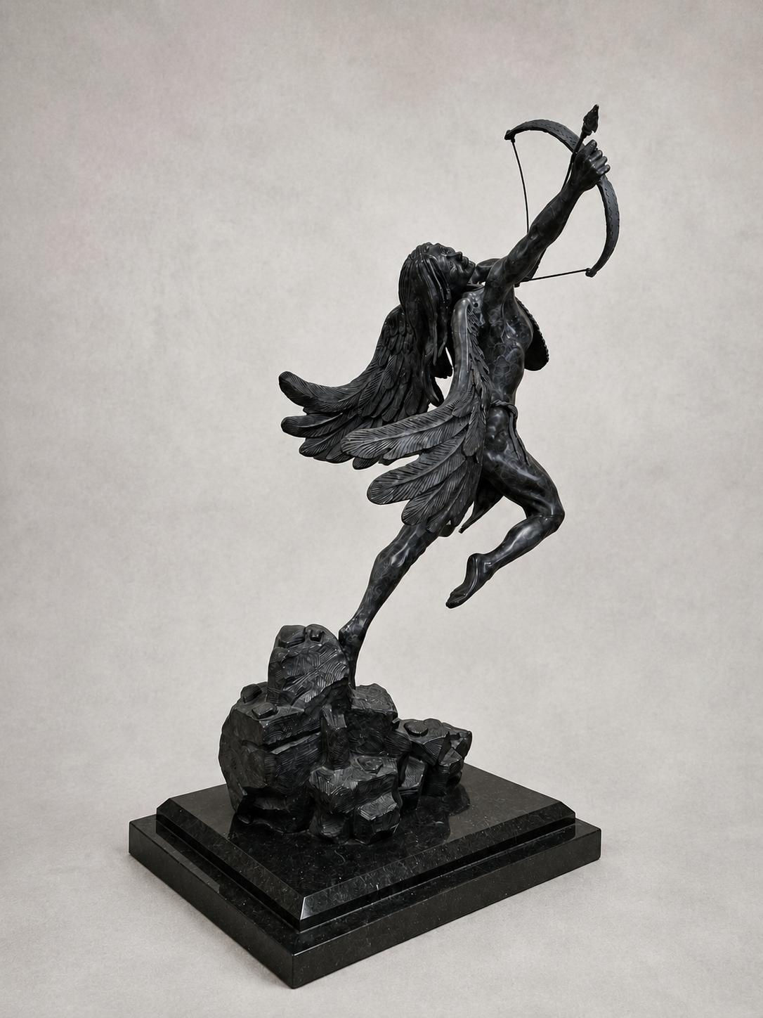 "The Guardian" - 7/35 -  Bronze Sculpture by S. Meyers