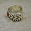Thumbnail: Rectangular Hi-Grade Ithaca Peak Turquoise Cuff by Tim Yazzie