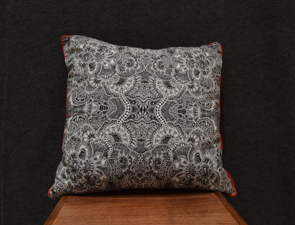 "Snails in the Garden 24" Large Art Pillow by Libby Chadd