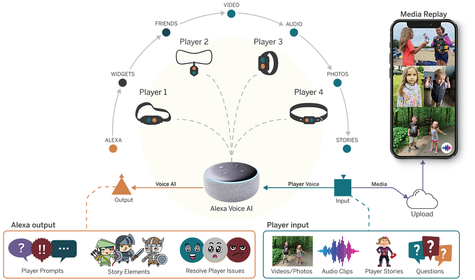 The system diagram described in the previous text.