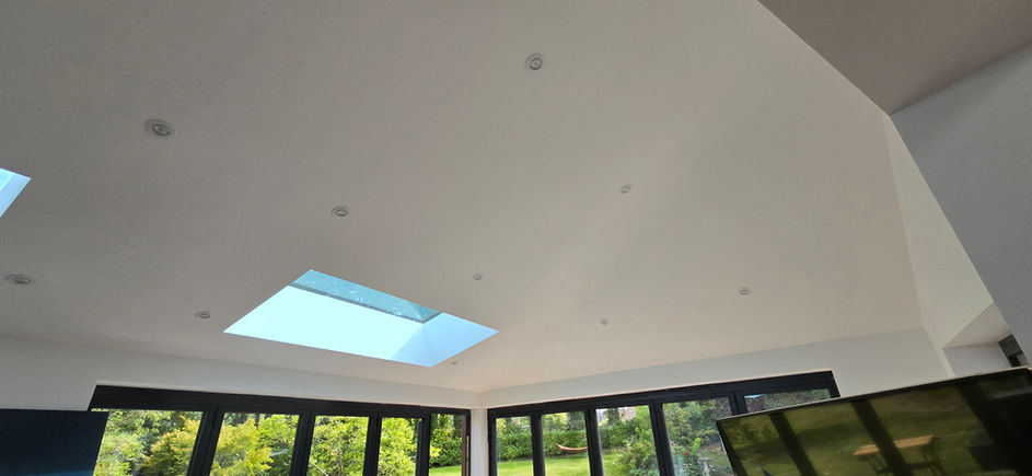Downlight installation in Epsom, Surrey