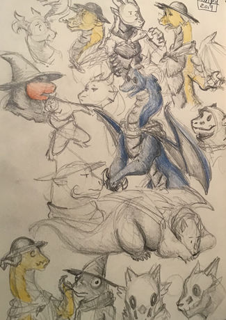 Dragon sketches 1.HEIC