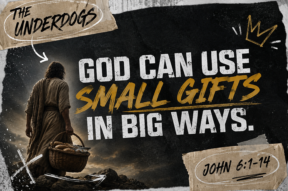 God Can Use Small Gifts in Big Ways - Sunday Service