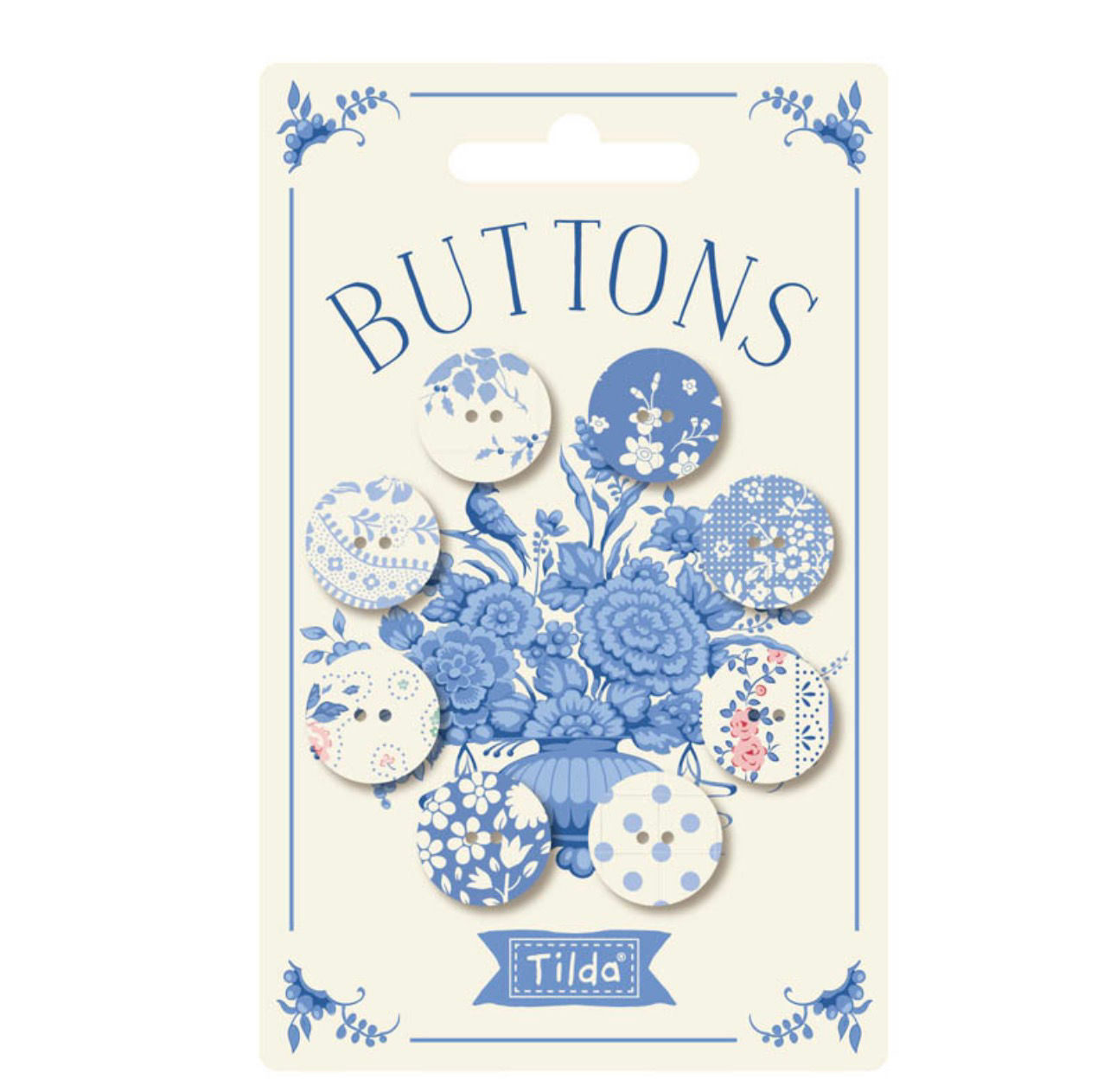 Something Blue, Buttons Blue 16mm
