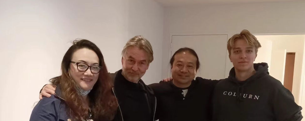 Fang with Salonen, Wu and Collins in 2022