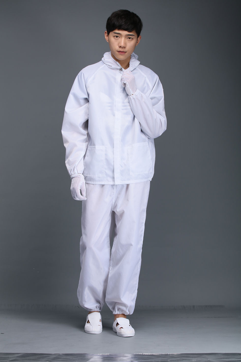 Thumbnail: ESD Jacket & Pants Set | Hooded Jacket