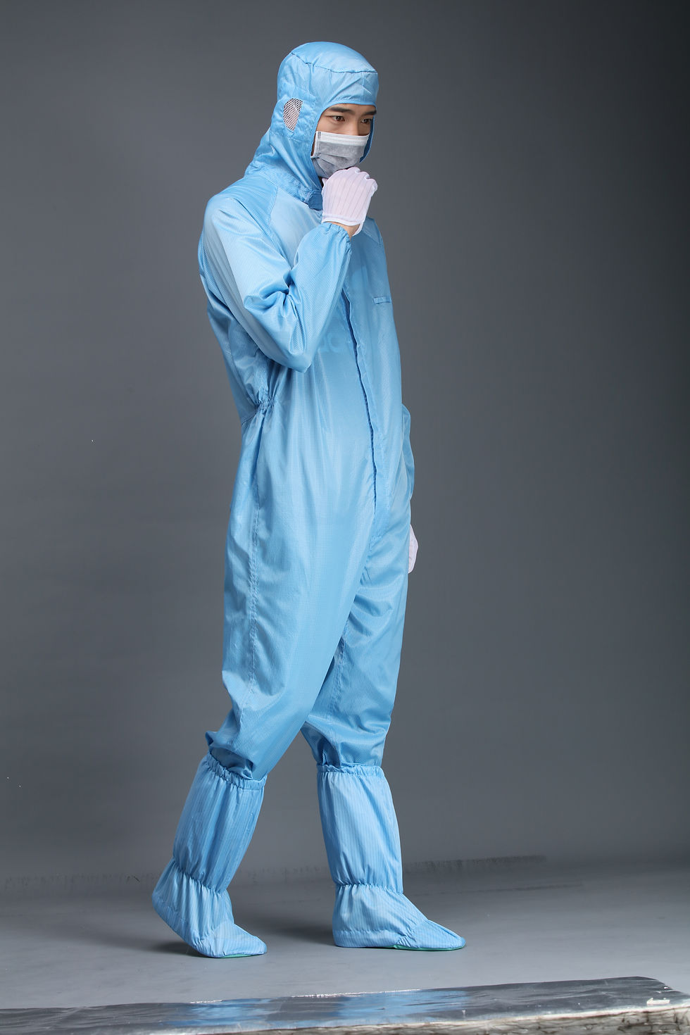 Thumbnail: ESD Cleanroom Hooded Coverall