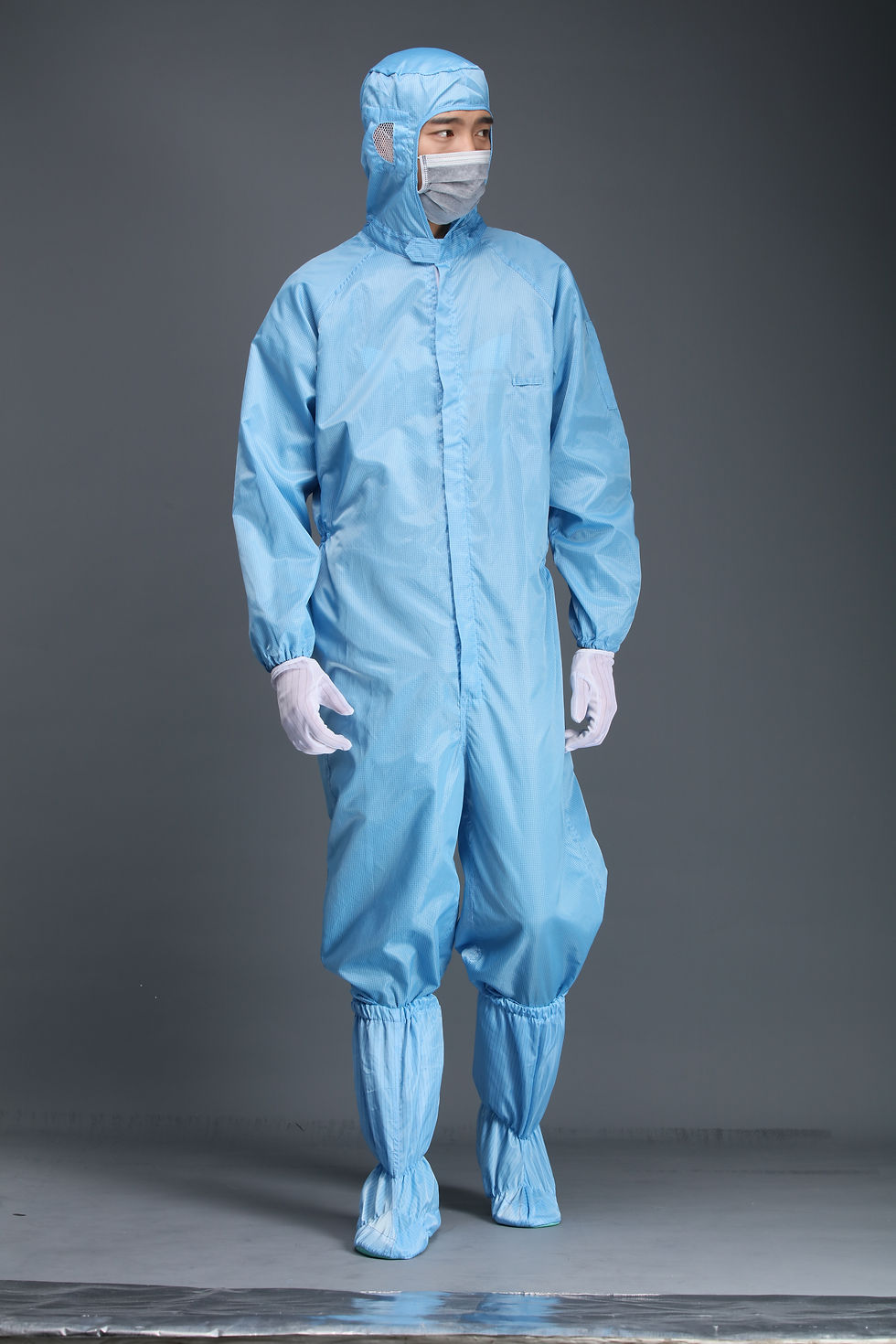 Thumbnail: ESD Cleanroom Hooded Coverall