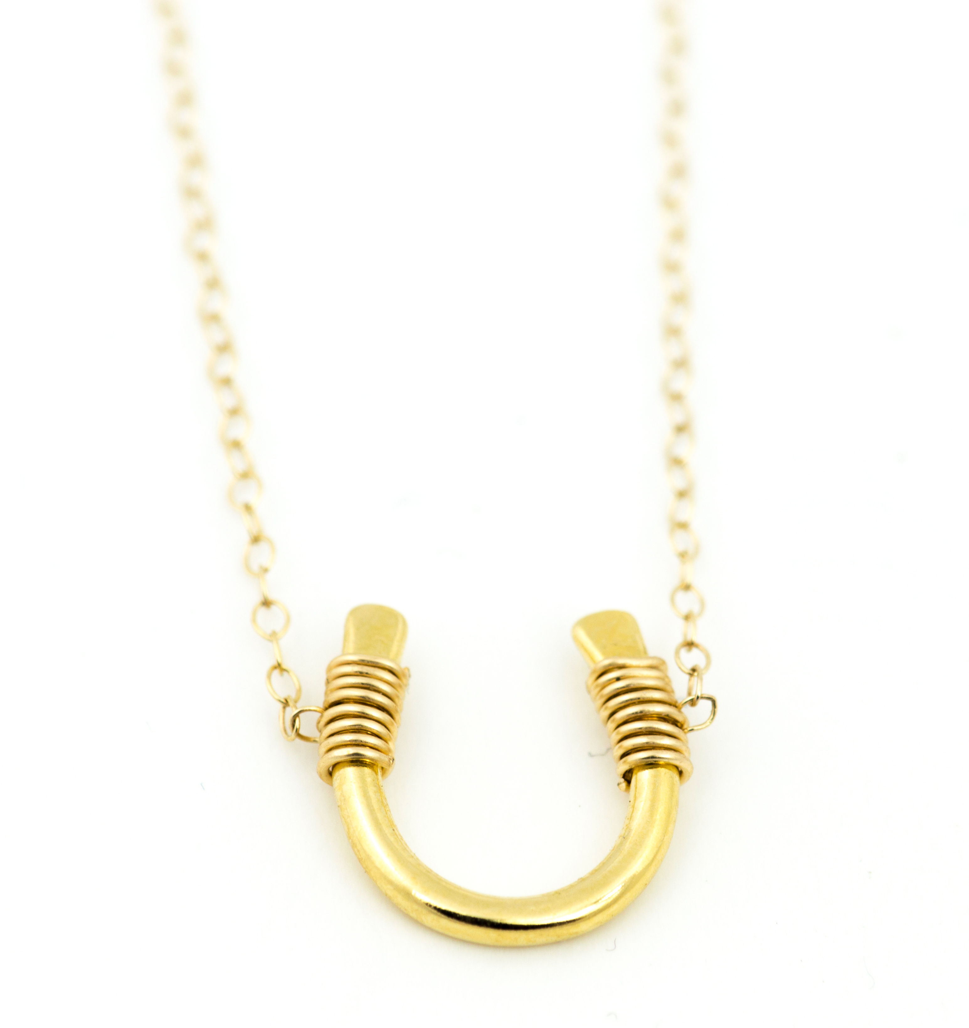 Large Horseshoe Necklace