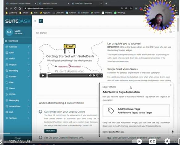 How to Set Up SuiteDash - set up page 2