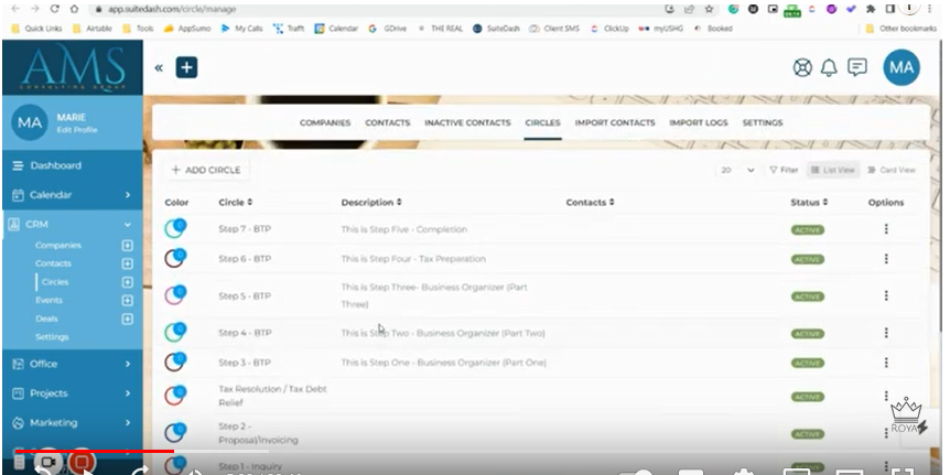 SuiteDash Reviews - customizable branding window