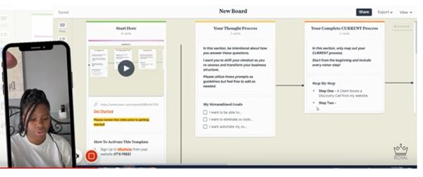 how to use milanote mapping board