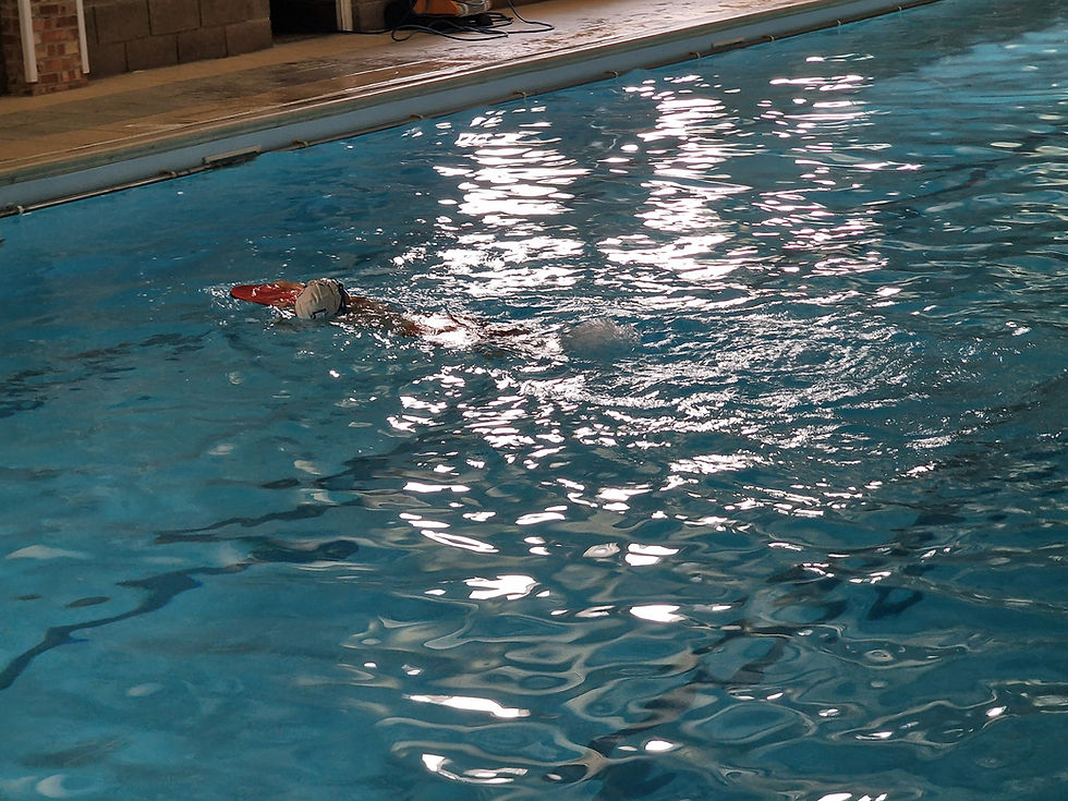 Swimming practice