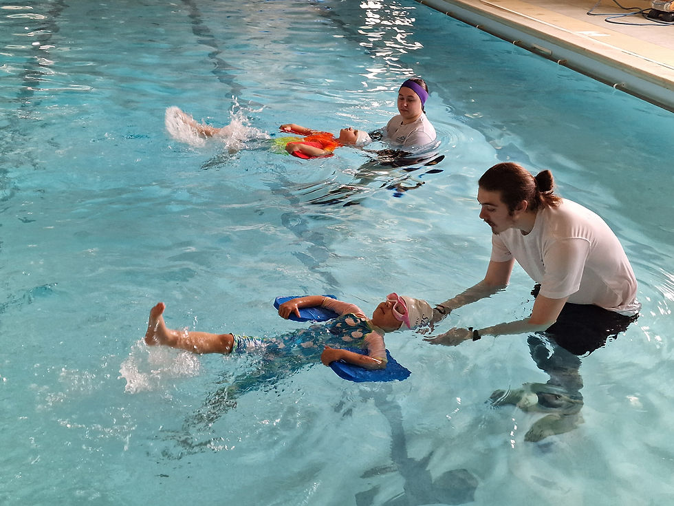 Swimming practice