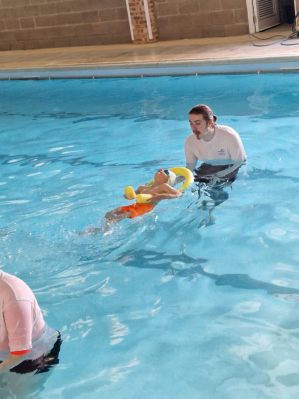 Swimming practice