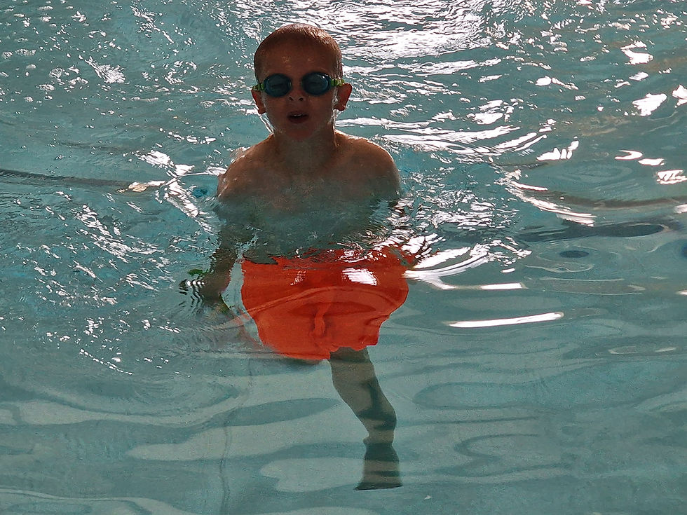 Swimming practice