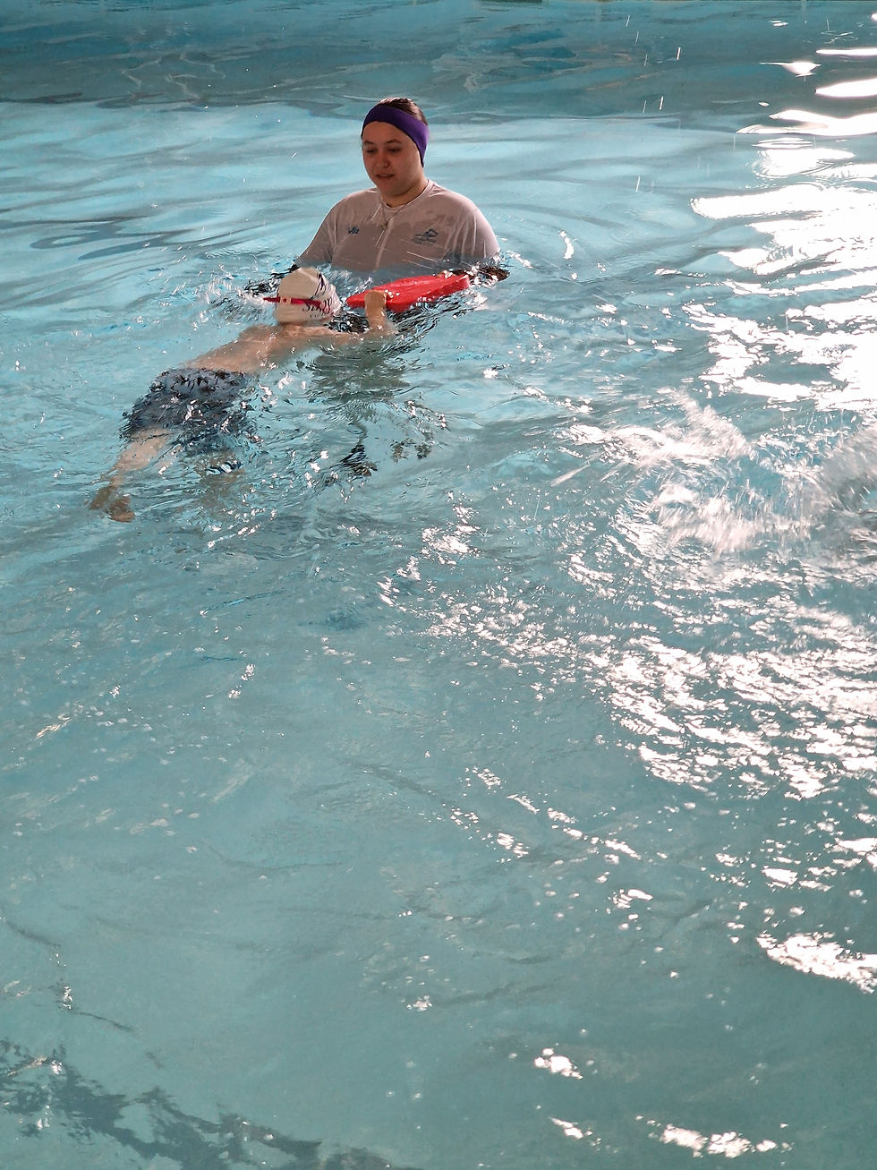 Swimming practice
