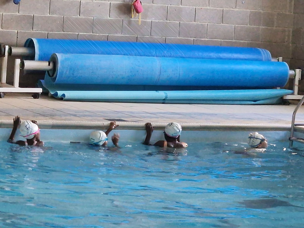 Swimming practice
