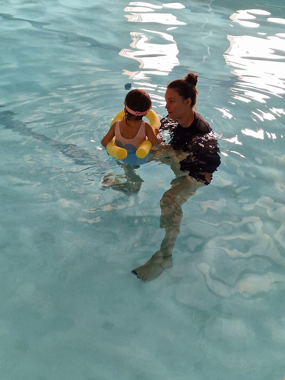 Swimming practice