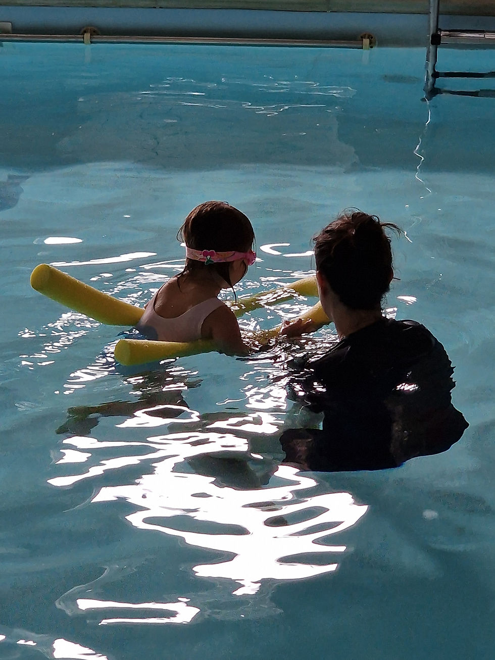 Swimming practice