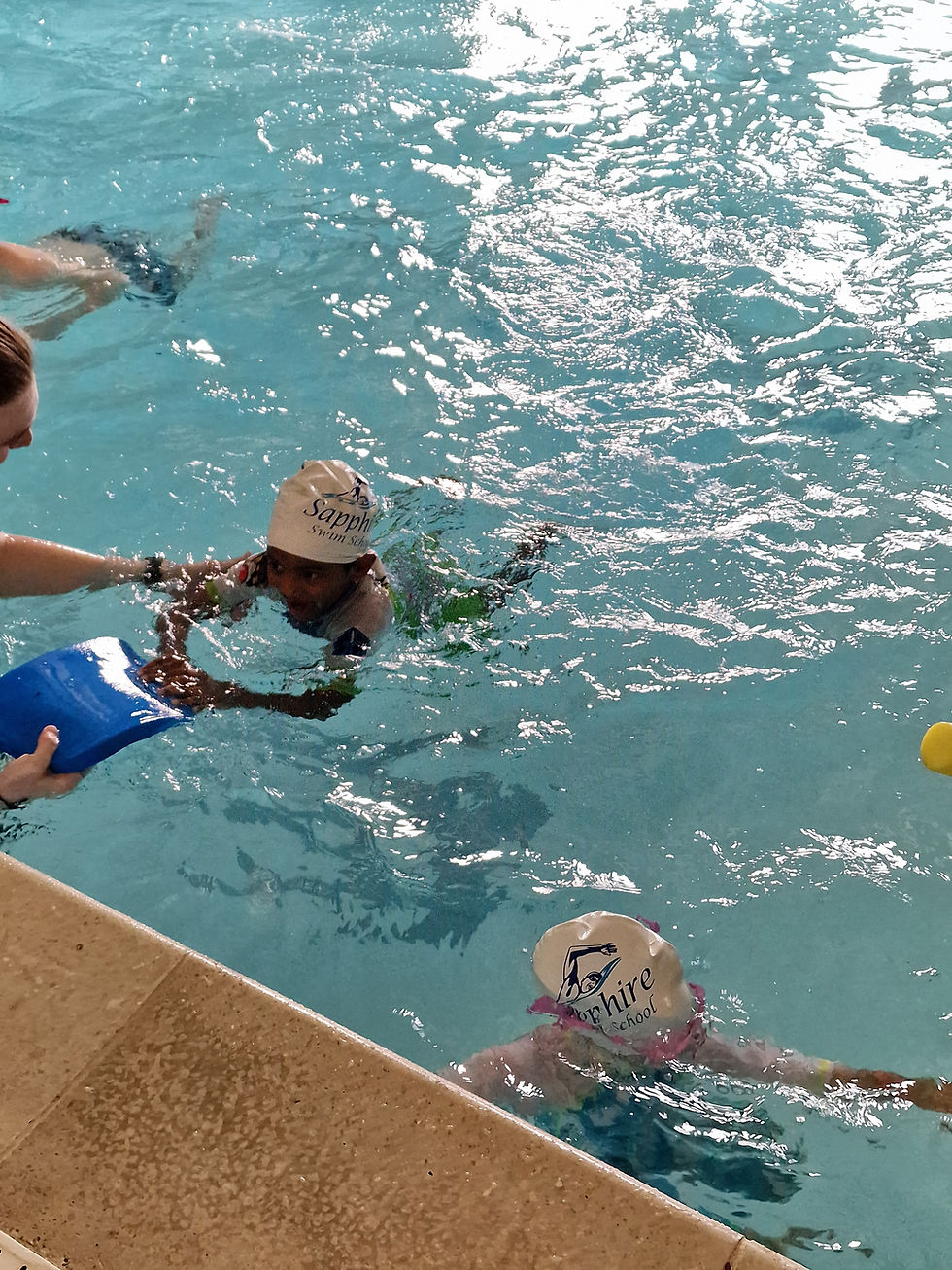 Swimming practice