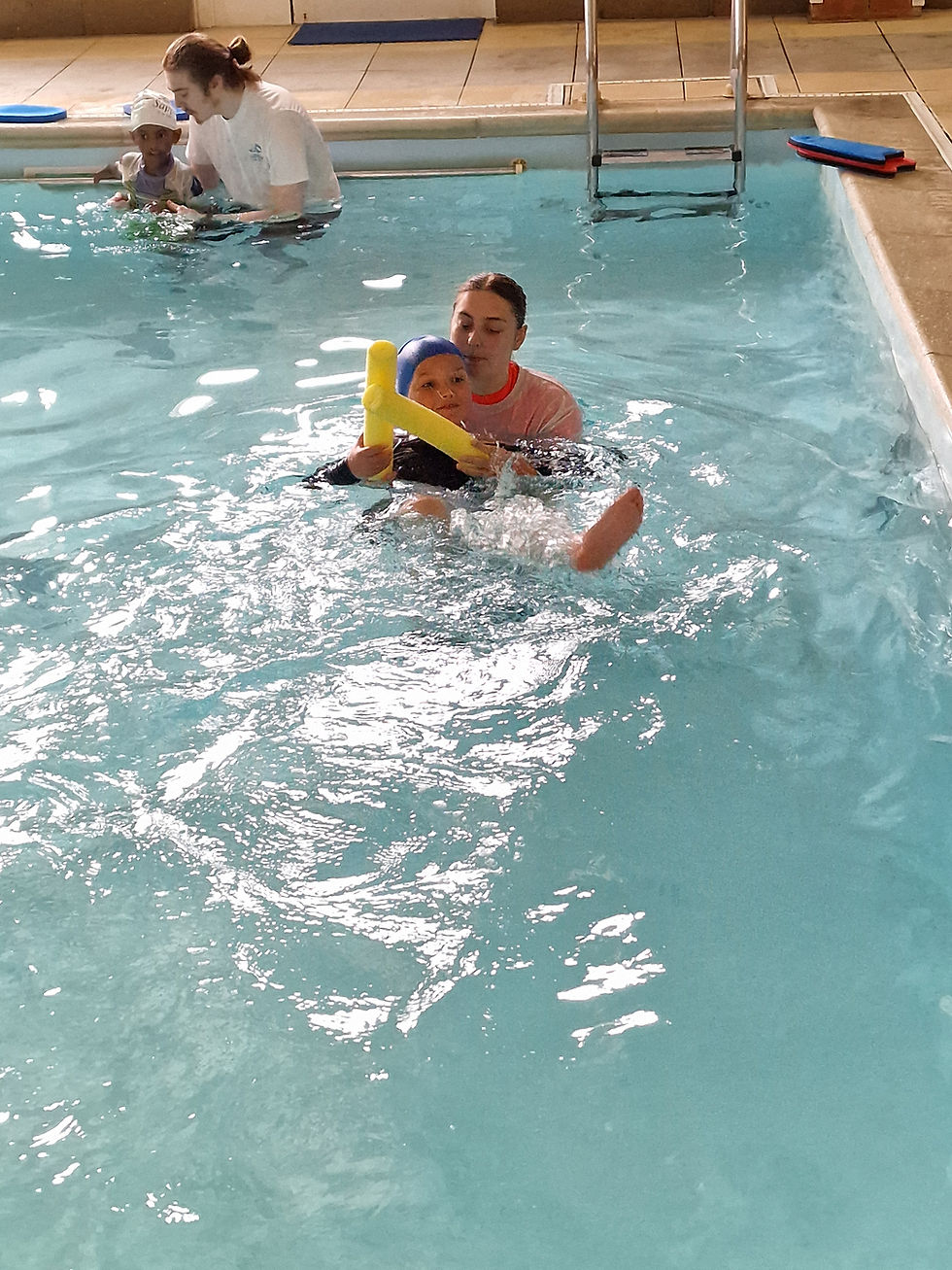 Swimming practice