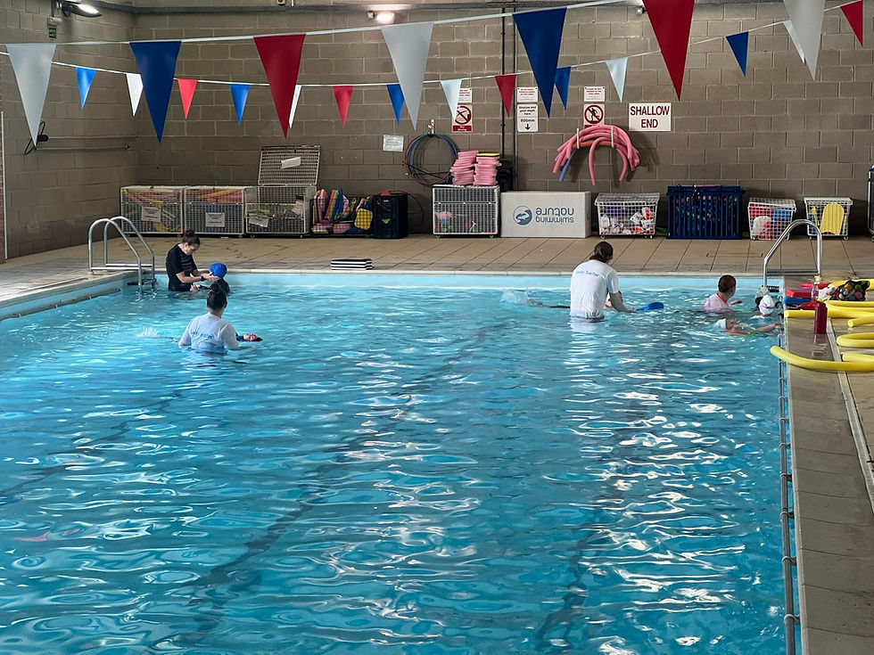 Swimming practice