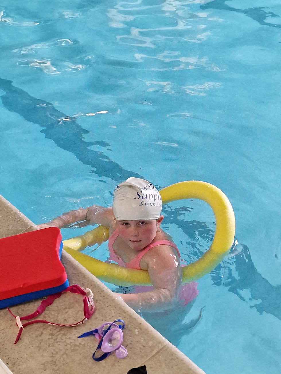 Swimming practice