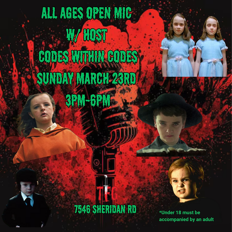 All Ages Open Mic Part Deux