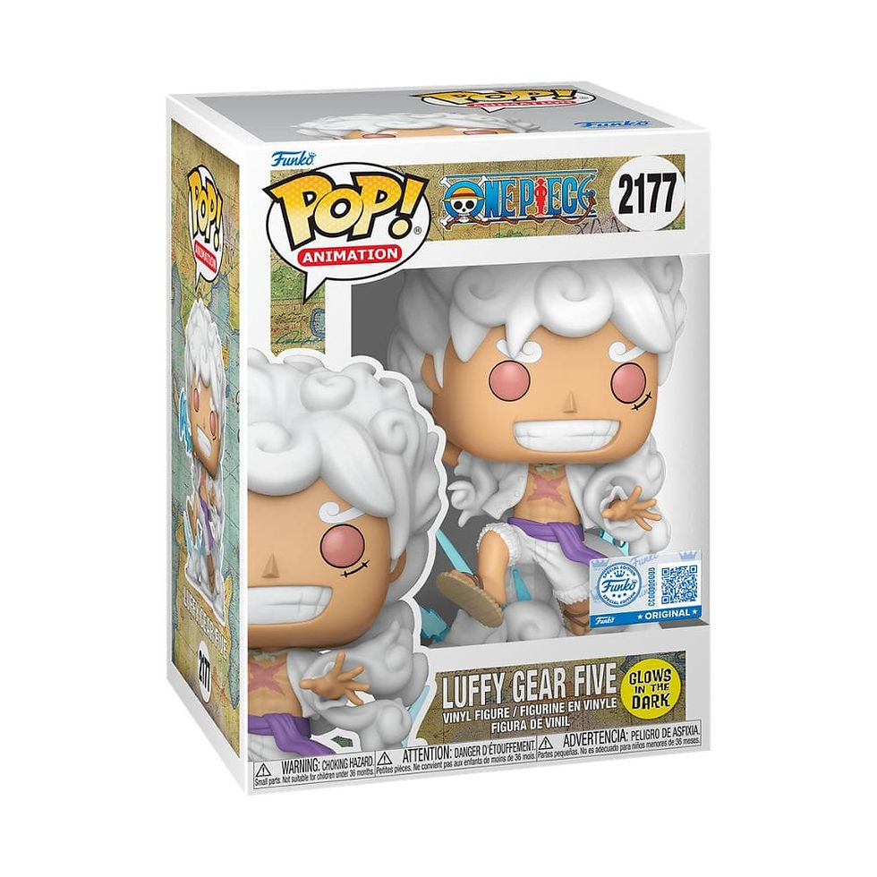 One Piece – Luffy Gear Five (Glow) #2177 Funko Pop! Vinyl Kokonut Collectables
